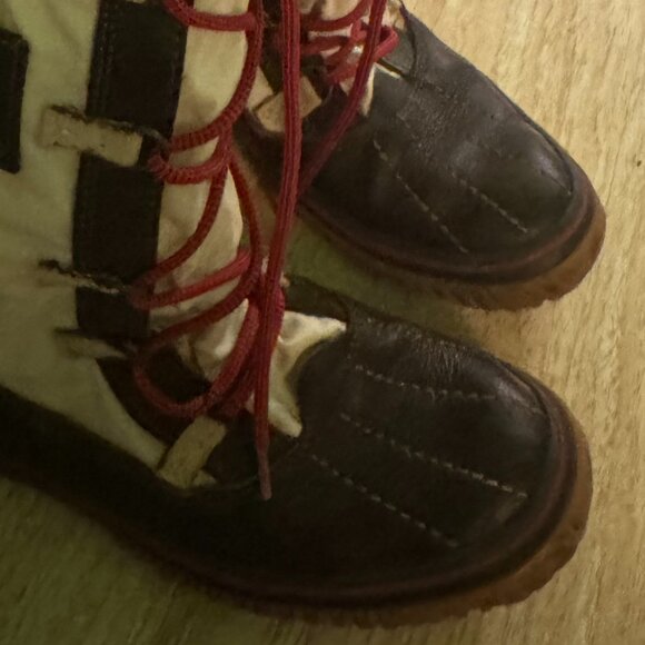 Pajar Boots US 7-7.5 Lace Up Sherpa Lined Tall Winter Snow EUR 38 - Picture 7 of 7